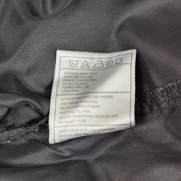 Vintage Nike Pants Mens XL Black Track Warm Up Joggers Ankle Zip Drawstring - Picture 13 of 13